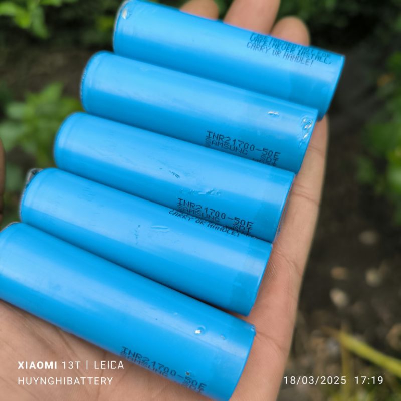 Samsung 21700 50e Tháo Khối:>  4850mah, xả 15a
