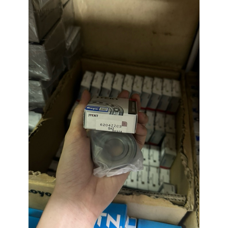 (CAM KẾT CHÍNH HÃNG)LẺ 1 CÁI VÒNG BI BẠC ĐẠN 6204, 6205 KOYO, NTN, RBI CHÍNH HÃNG