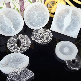 Combo 4 khuôn silicon ngọc bội