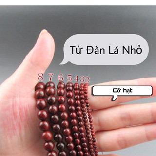 Vòng Tay Gỗ Tử Đàn Ấn Độ / Vòng Tay Gỗ Thủ Công / Gỗ Tuyển Chọn