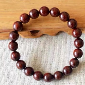 VÒNG TAY GỖ TỬ ĐÀN ẤN ĐỘ CỠ 8MM