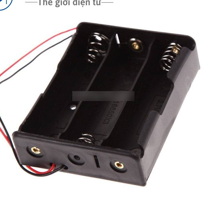 5 cái Đế hộp pin 18650 3 cell
