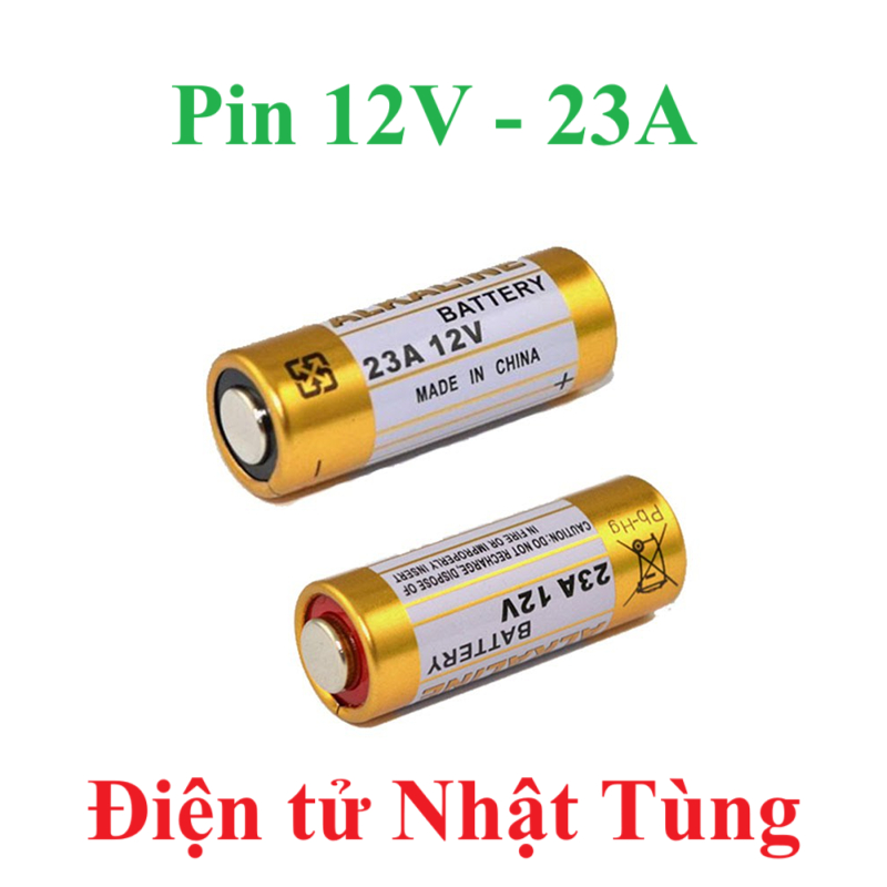 PIN ALKALINE 12V 23A -  pin dùng cho Remote RF