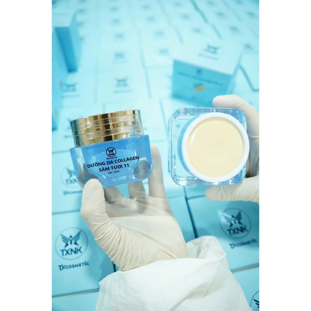DƯỠNG DA COLLAGEN SÂM TƯƠI ( KEM ĐÊM KEM 11 )