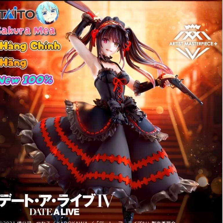 Mô Hình (Figure Tokisaki Kurumi) ~ Artist MasterPiece+ - Zafkiel, Taito Crane Limited Taito
