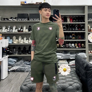  Bộ Quần Áo Nam Laeiii Kiiiei Trơn Phối Màu Siêu Đẹp - Bộ Quần Áo Nam Nữ Loeiii Keỳ Thêu Logo Siêu Nét 