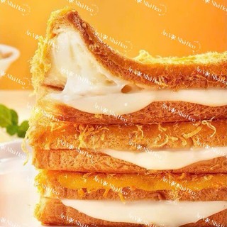 1 CÁI Bánh mì sữa chua chà bông Nếp cẩm seasonal /sanwich/ăn vặt nhà heo