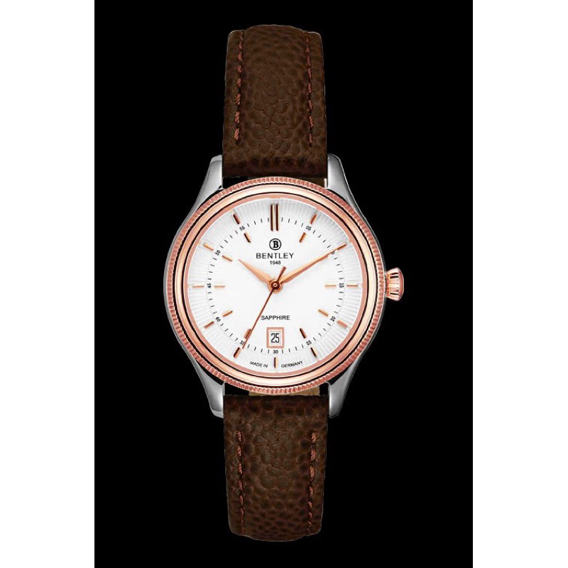 [Chính Hãng 100%] Đồng Hồ Nữ Bentley BL2216 -10LKBB (2216) Máy Quartz (Pin) Kính Sapphiare Siz 30 Th