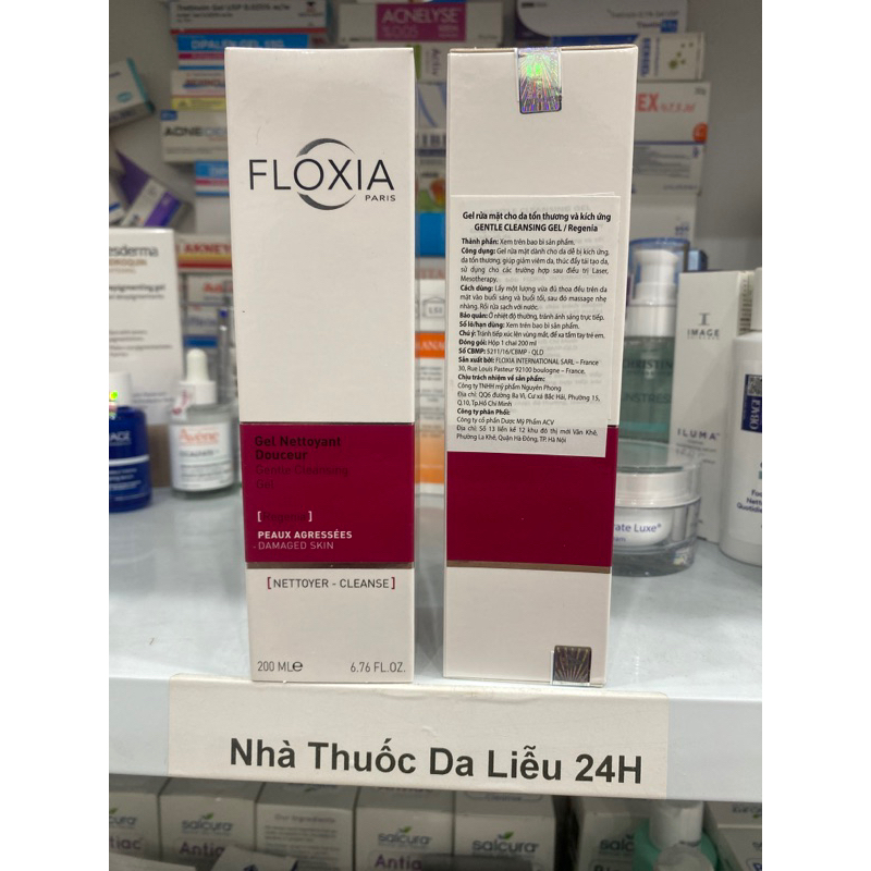 [ Chính Hãng ] Sữa rửa mặt Floxia Regenia Gentle Cleansing Gel dành cho da nhạy cảm 200ml