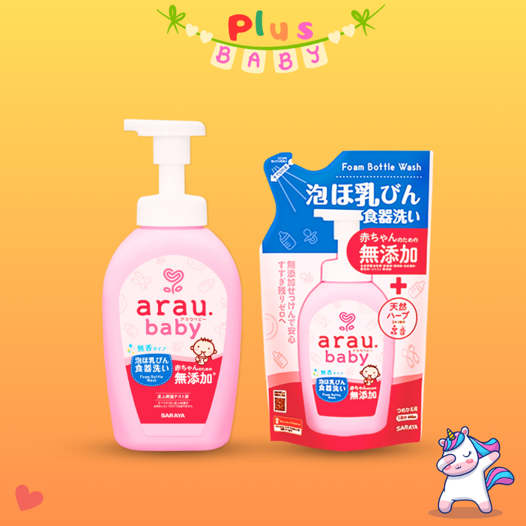 Nước RỬA BÌNH sữa ARAU baby