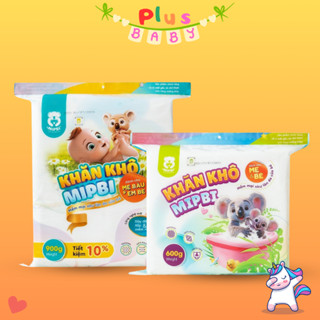 Khăn vải khô đa năng cao cấp Mipbi bịch 600G/900G