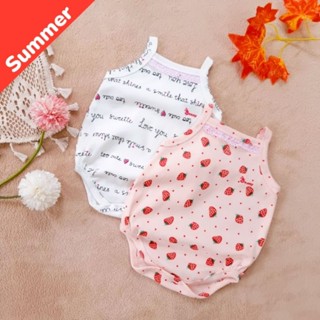 Body 2 dây hè mát hiệu Bunnybaby cho bé 1-12 tháng tuổi