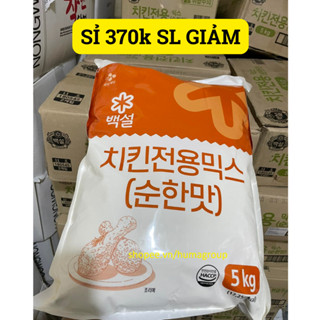 Bột Chiên Gà Rán KFC 5 Kg Cho Nhà Hàng/ Quán Ăn Hàn Quốc Beksul CJ Sỉ 370k SL Giảm