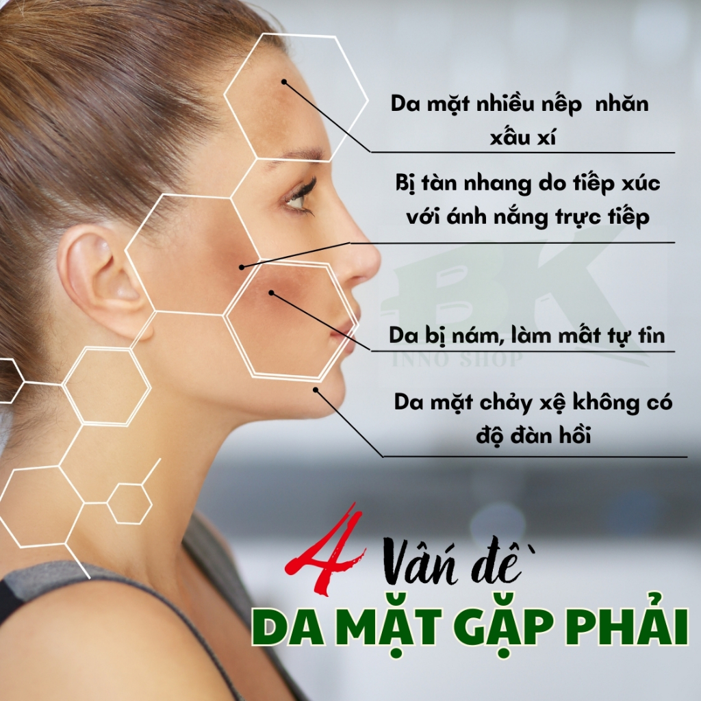 Kem Mờ Nám Tàn Nhang QINGLING 50g – Xóa Nhăn, Nâng Cơ Mặt, Mờ Tàn Nhang, Dưỡng Da Căng Mịn, Chống Lão Hoá | BK INNO