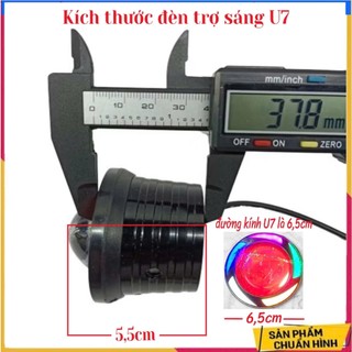 Đèn Led U7 Ngắn 3 Chế Độ Sáng, Điện Áp 12 Volt - 80 Volt Lắp Nhiều Dòng Xe Máy, Xe Điện (Giá 1 Bóng)