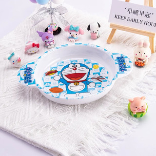 🌸𝐓𝐀̣̆𝐍𝐆 𝐐𝐔𝐀̀🌸 Tô chén 3D, ly cốc, muỗng thìa, dĩa, khay Doraemon Doremon