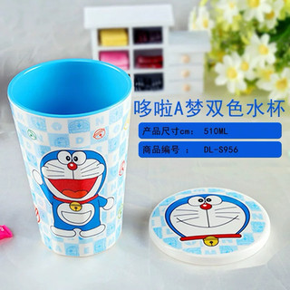 🌸𝐓𝐀̣̆𝐍𝐆 𝐐𝐔𝐀̀🌸 Tô chén 3D, ly cốc, muỗng thìa, dĩa, khay Doraemon Doremon