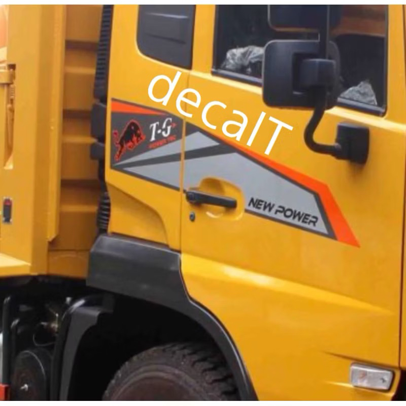 Tem Dán Xe Tải Trường Giang, Dongfeng. Tem Dán Xe Tải Trường Giang, Dongfeng