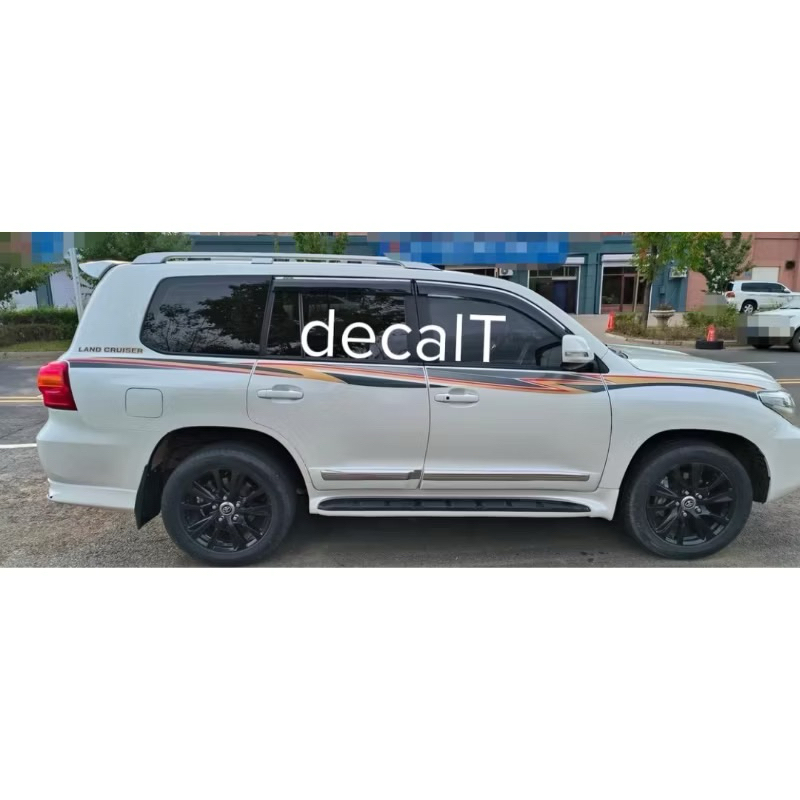 (Tem Nhập Khẩu) Tem Dán Sườn Xe Land Cruiser 2008-2015. Tem Dán Sườn Xe Land Cruiser 2008-2015