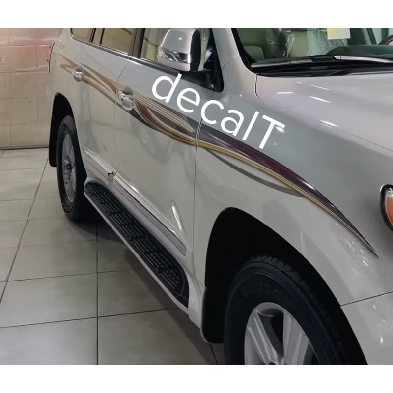 (Tem Nhập Khẩu) Tem Dán Sườn Xe Land Cruiser 2008-2015. Tem Dán Sườn Xe Land Cruiser 2008-2015