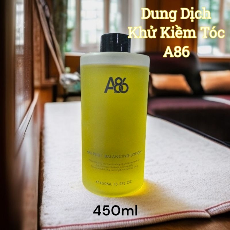 Dung Dịch Khử Kiềm Tóc A86 450ml (Chĩnh Hãng)