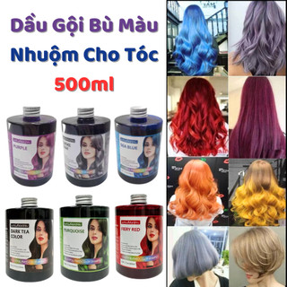  Dầu gội bù màu Weideron Color Shampoo - 500ML  giúp bù màu tóc nhuộm bền đẹp . 