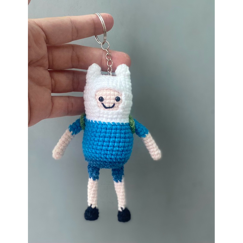 Móc Khoá Len Finn Giờ Phiêu Lưu - Móc Khoá Len Finn Adventure Time