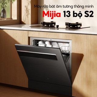 Máy rửa bát, rửa chén âm tường thông minh Xiaomi Mijia 13 bộ S2 – Động cơ 4500Pa, rửa sấy nhiệt độ cao
