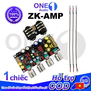 OneAudio Chính hãng ZK AMP Tăng cường DSP Mic Preamp  Mạch karaoke 2 mic Reverb micro karaoke DSP