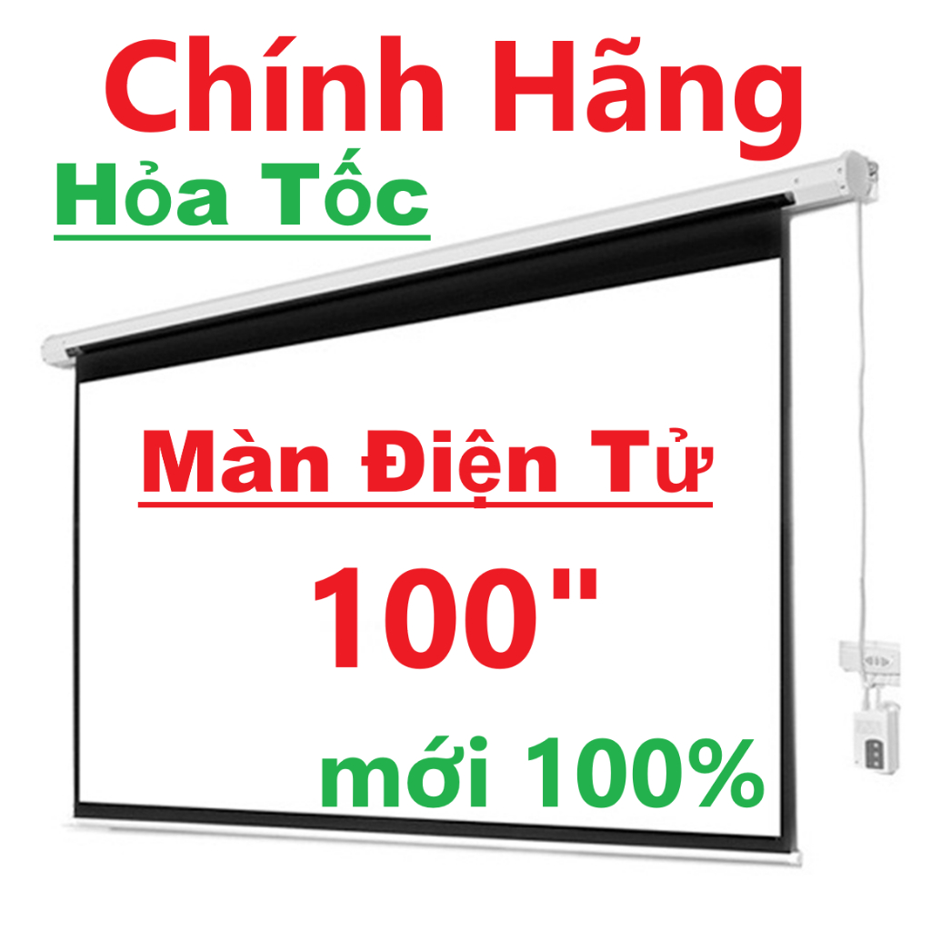 Màn chiếu điện tử 100 inch ELS180 Apollo Chính Hãng