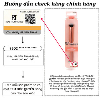 Cọ Che Khuyết Điểm RT REAL TECHNIQUES Expert Concealer