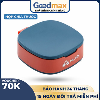Hộp đựng thuốc mini PILL BOX chia ngăn riêng biệt sử dụng trong y tế an toàn, kích thước nhỏ gọn