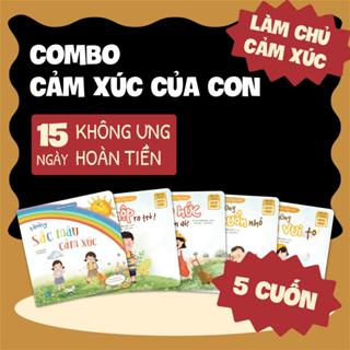 Sách - Combo 5 cuốn Cảm Xúc Của Con - Nuôi dưỡng Trí tuệ cảm xúc EQ cho bé (Tùy chọn Lẻ cuốn)