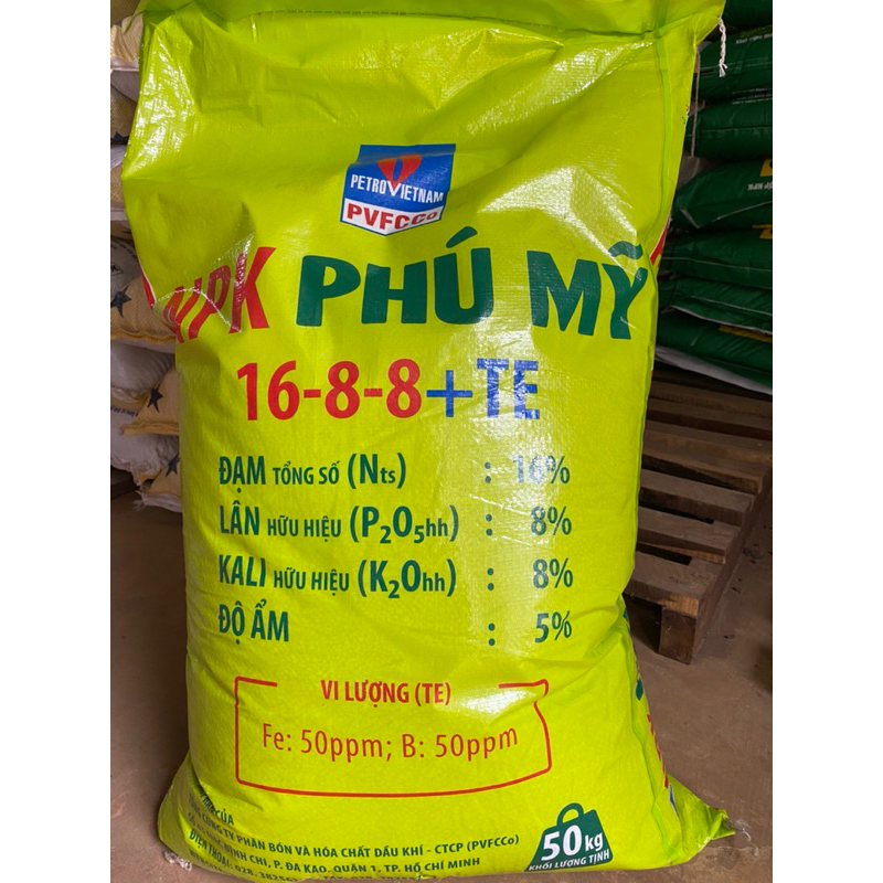 NPK Phú Mỹ 16-8-8+TE
