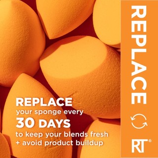 ( HÀNG CHÍNH HÃNG ) Set 4 Mút Tán Kem Nền RT REAL TECHNIQUES Miracle Complexion Sponge