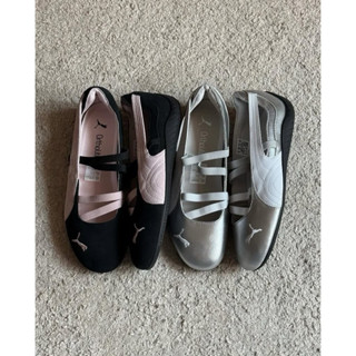   HÀNG SC_FULLBOX  Giày thể thao Sneaker P_M Speed.cat ballet hồng bạc Giày P_M ballet Hồng bạc búp bê cho nữ xinh xắn 