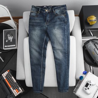 Quần jean nam cao cấp hàng vnxk nhiều màu ống ôm chân slimfit co giãn