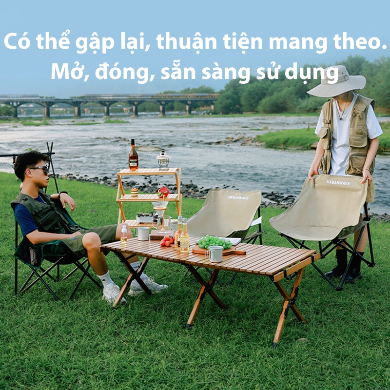 Ghế Gấp Gọn Ghế Camping Gấp Gọn Thư Giãn Đa Năng Hợp Kim Nhôm Không Gỉ Chịu Lực Lên Đến 150KG | BigBuy360 - bigbuy360.vn