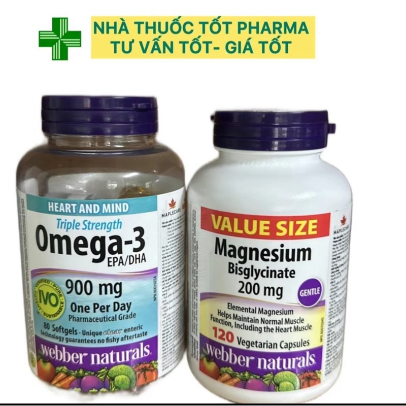 Combo Omega 3- Magie  Canada. Hàng công ty. dùng 3-4 tháng