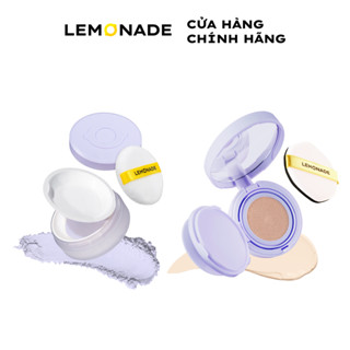 Combo Lemonade Phấn Nước Mỏng Nhẹ Supermatte No Makeup Cushion 15g & Phấn Phủ Supermatte No Makeup Loose Powder 9g