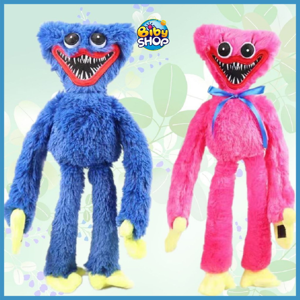 Búp Bê Quái Vật Huggy Wuggy Lông Xù BIBY Mềm Mịn, búp bé lông xù lông dễ thương ngộ nghĩnh cho trẻ