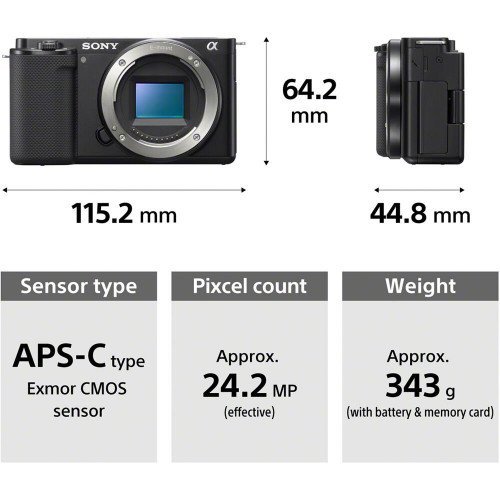 Máy ảnh Sony ZV-E10 (Body Only) - Chính hãng | BigBuy360 - bigbuy360.vn