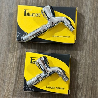 Vòi Nước Đồng Thau Mạ Điện - Lõi Đồng - Núm Xoay Hợp Kim - Bảo Hành 12 Tháng