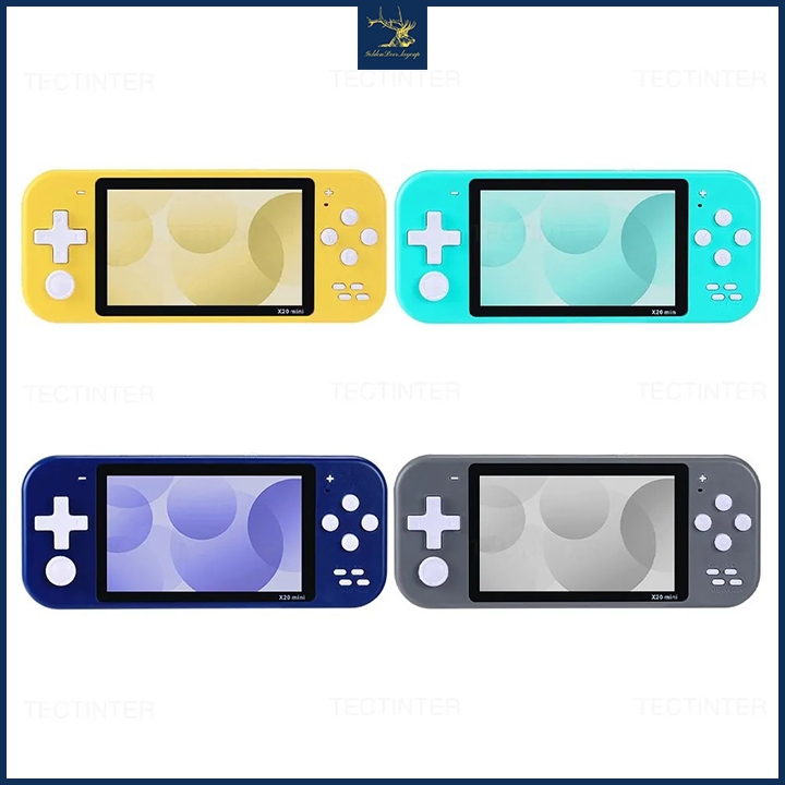 Máy Chơi Game Cầm Tay Mini X20 4.3inch, Có Sẳn 1000 Trò Chơi, Thiết Kế Nhỏ Gọn Dễ Mang Theo