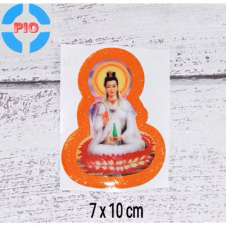 (Combo 2 tem) Tem Nổi Mẹ Quan Âm Phản Quang (Màu Ngẫu Nhiên)
