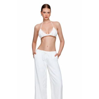 Quần Linen lưng thun viền ren Linen Pants Mailéi Solie