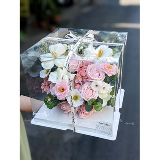  Hộp Hoa sáp Tulip Mix - Quà kỉ niệm sinh nhật valentine  mỗi đơn chỉ nên 1 hộp  