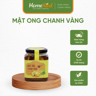  Mật ong chanh vàng 450g - Hỗ trợ tăng đề kháng giảm ho tốt cho sức khỏe 