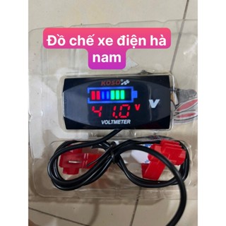 Đồng hồ báo vol Koso v2 có vạch 7-100v