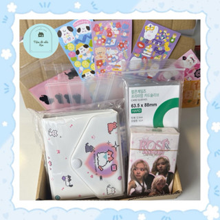 Combo Đồ Gói Card Siêu Hịn- Ảnh In+Album xinh xĩu+Toploader+Lomocard+Sleeve+ stickers Tiemdonhaxin